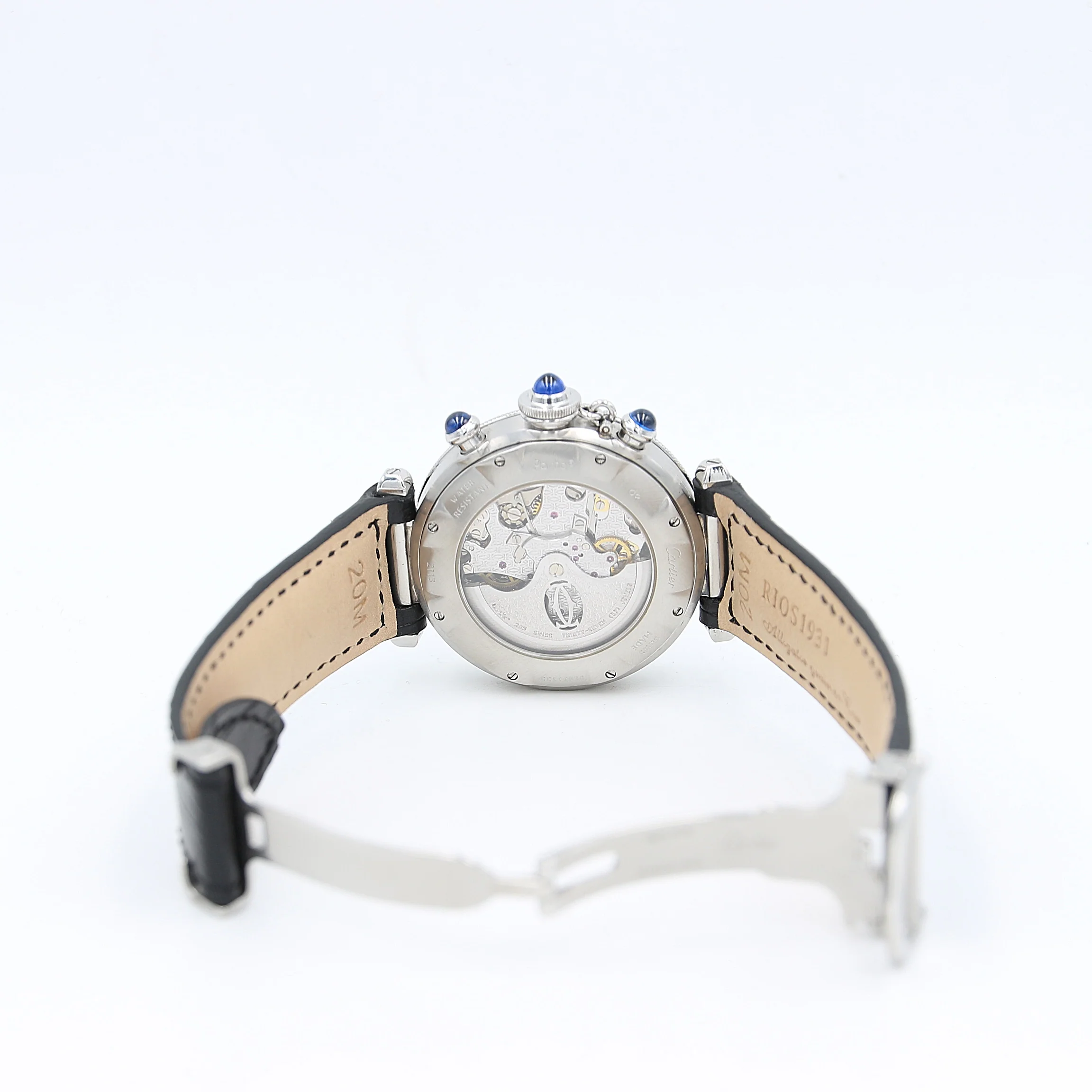 Cartier Pasha Chronograph ref. 2113 Leather Strap - Image 4