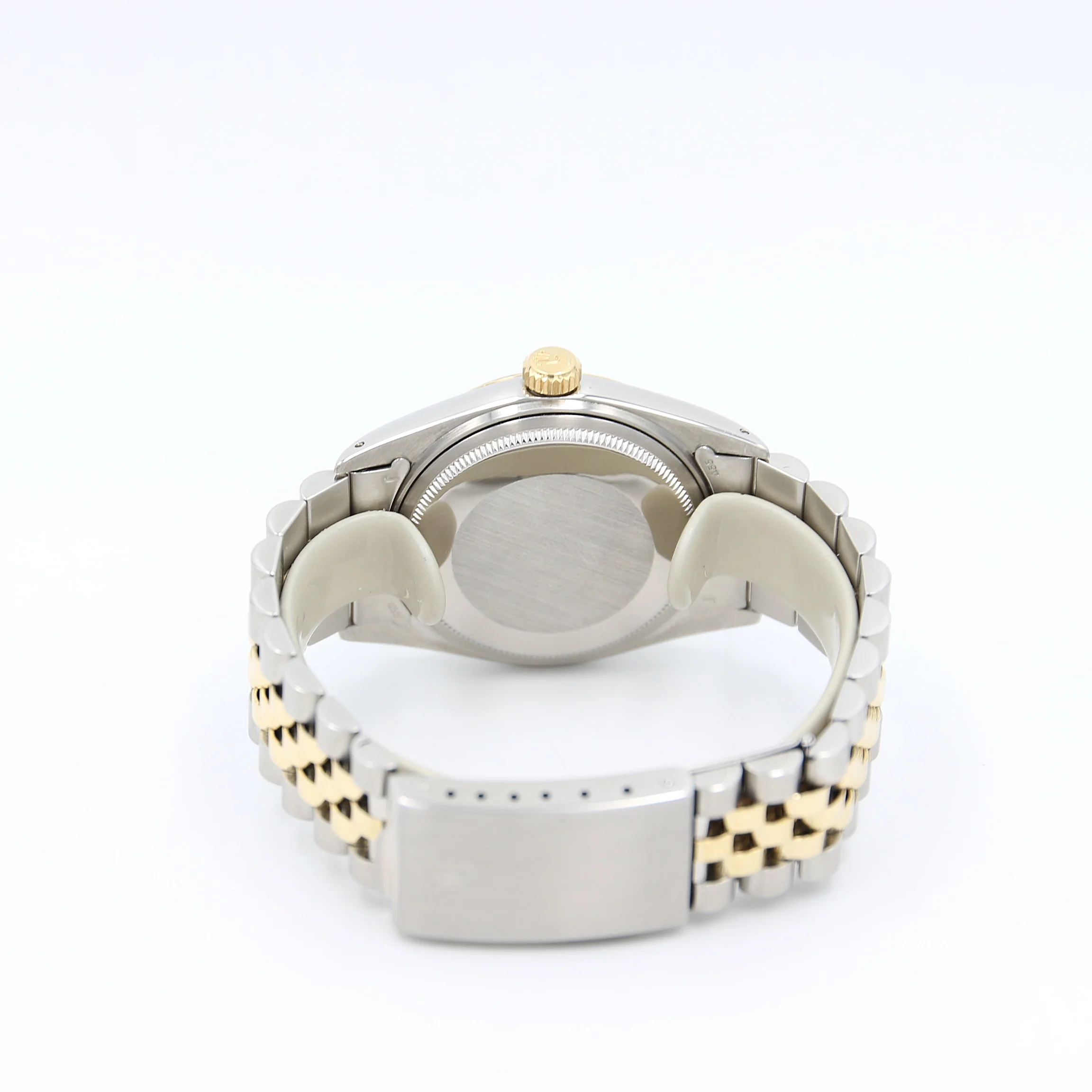 Rolex Datejust ref. 1600 Black Dial Steel/Gold Jubilee Bracelet - Image 6