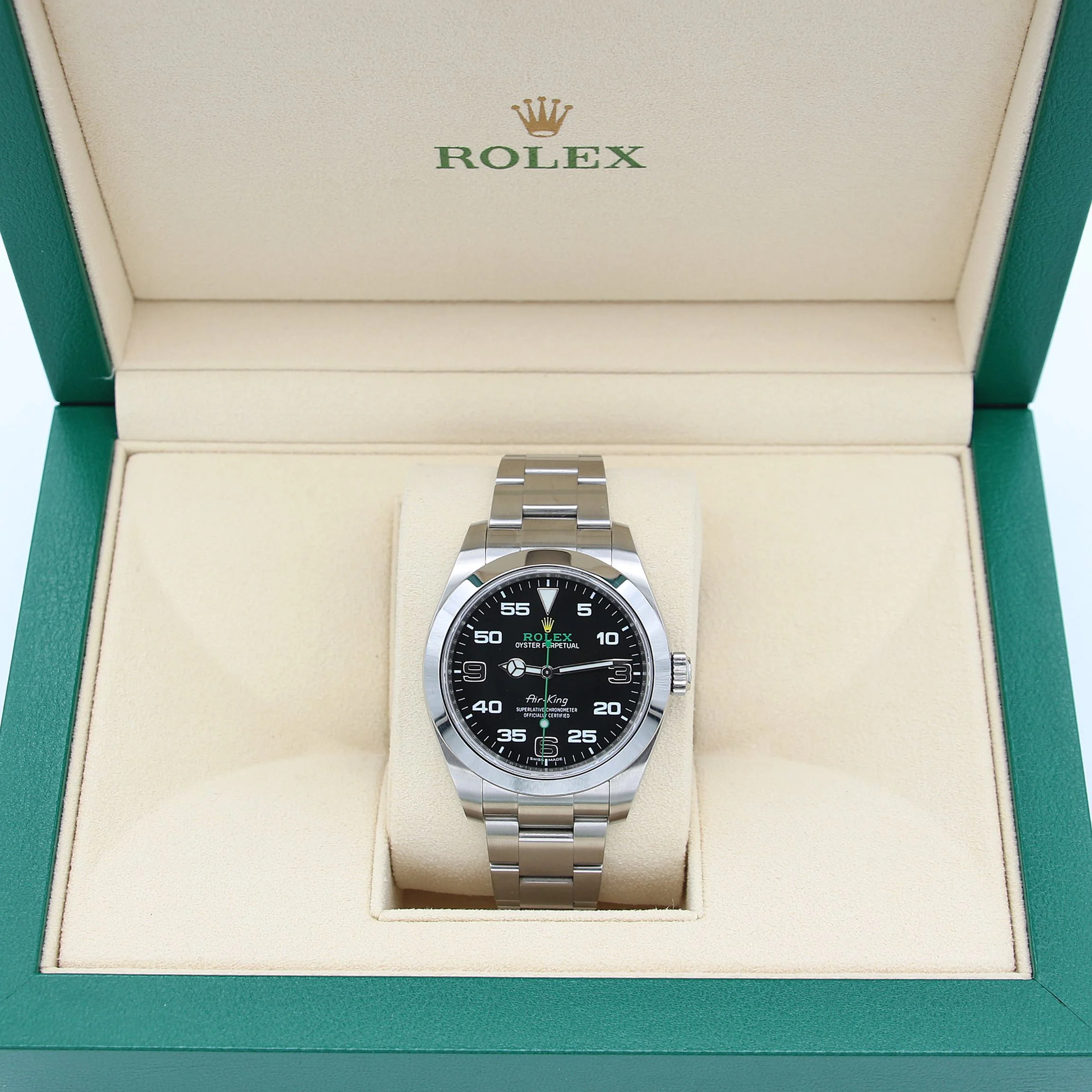 Rolex Air-King 116900 - Black Dial - with Card (Full Set) - Image 3