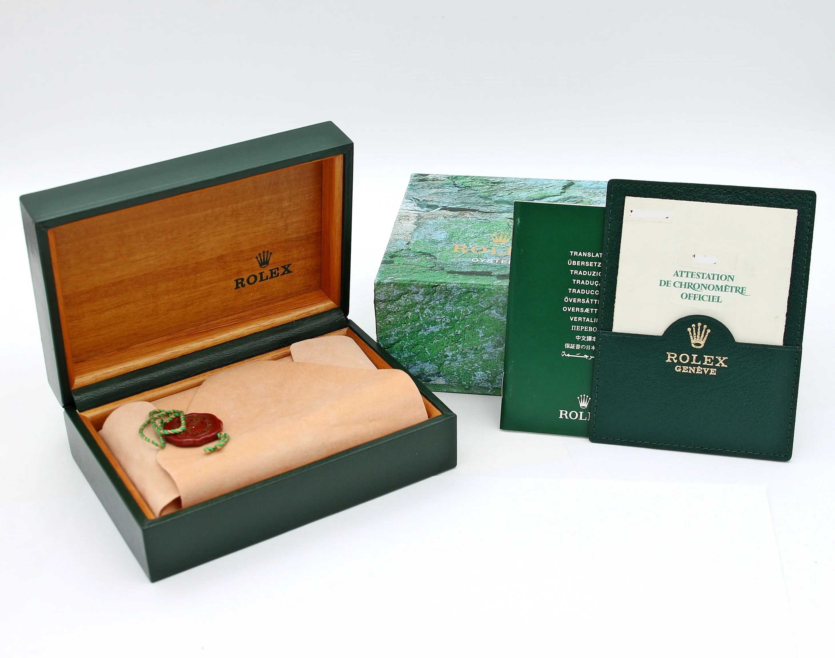 Rolex Air-King ref. 14000 Silver Dial - Full Set - Image 8