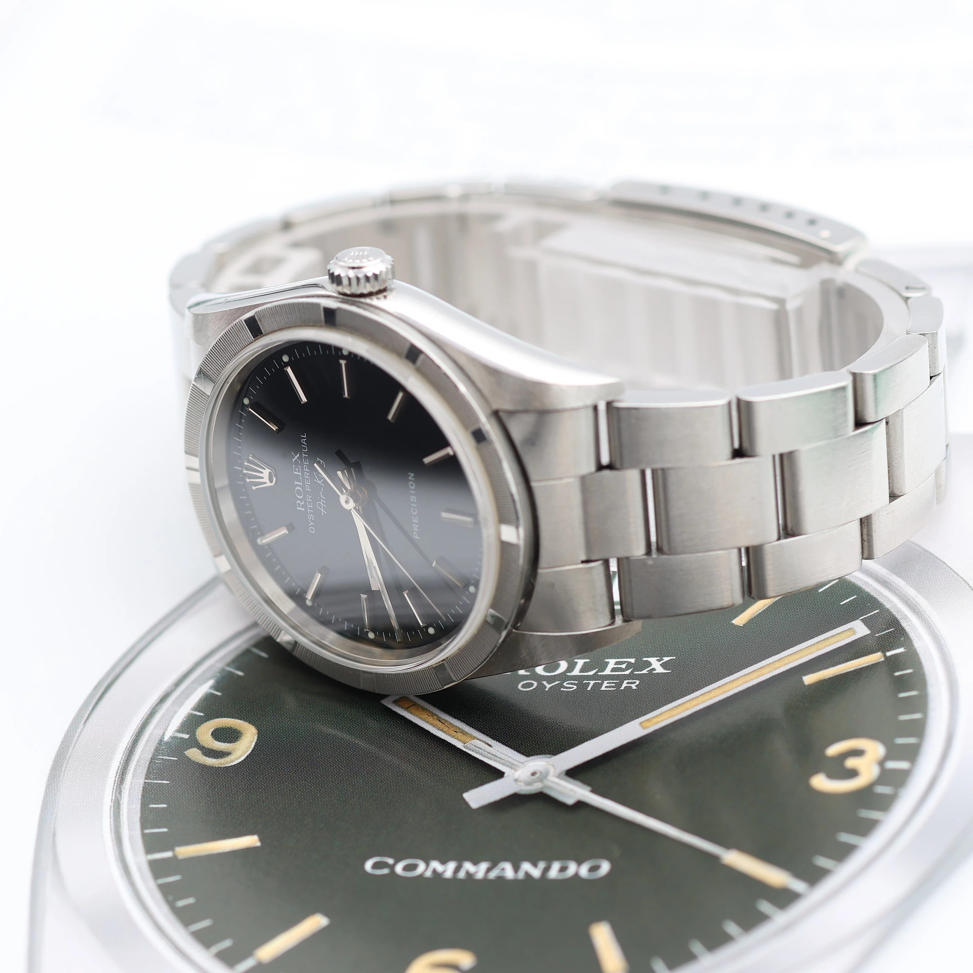 Rolex Air-King ref. 14010 - Black dial - Image 5