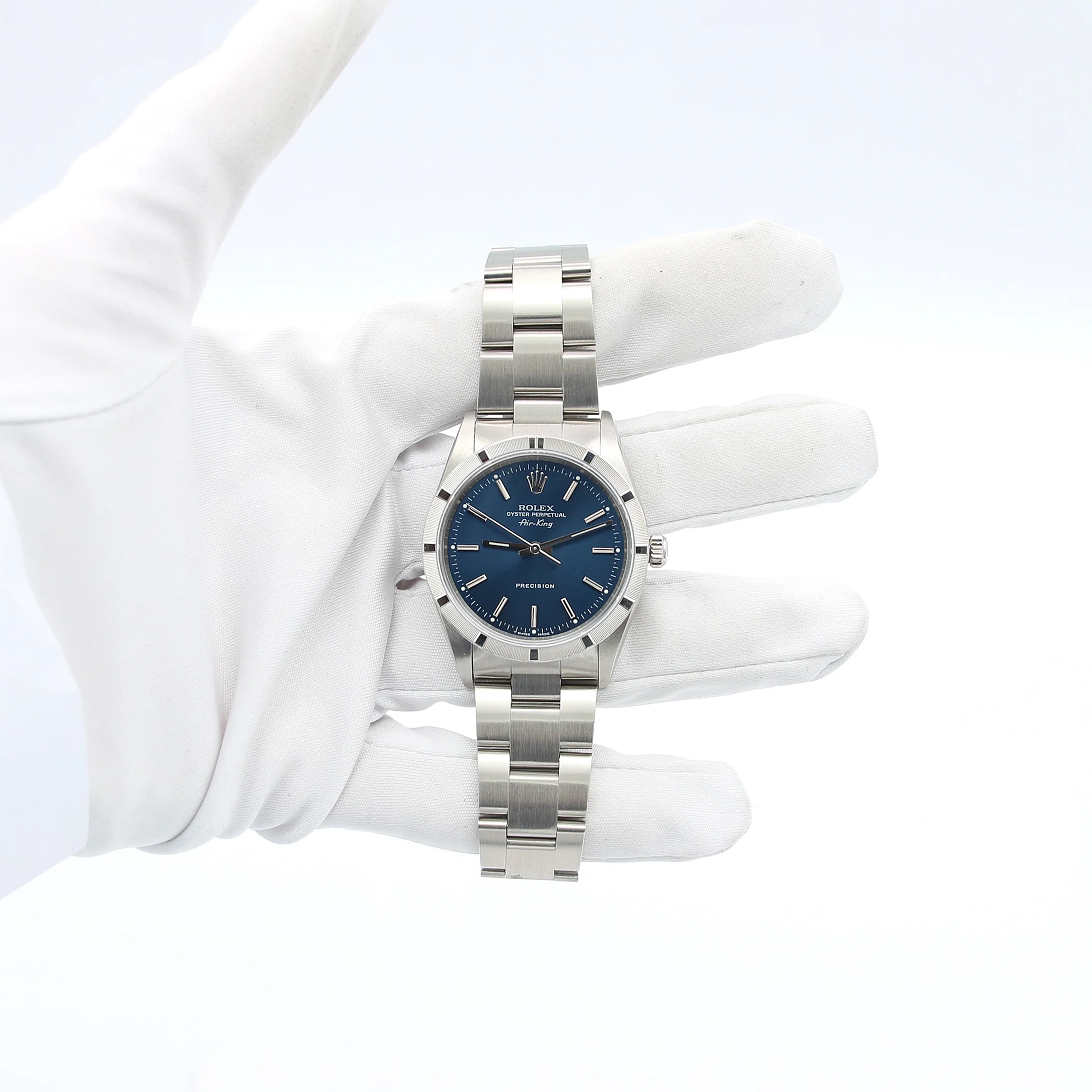 Rolex Air-King ref. 14010 Blue dial - Image 3