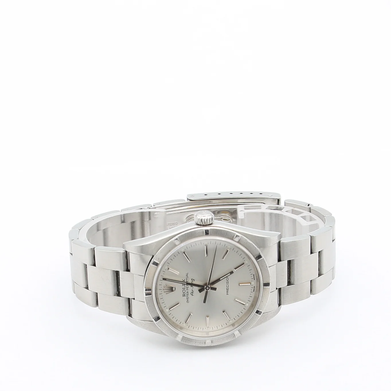 Rolex Air-King ref. 14010M Silver dial - Full Set - Image 7