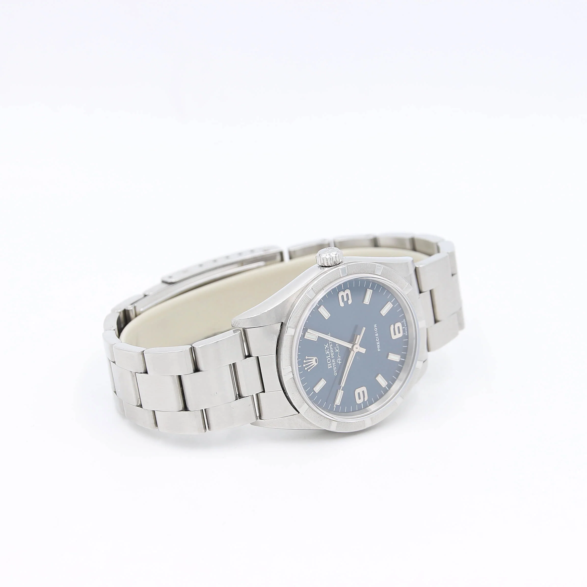 Rolex Air-King ref. 14010M Blue Dial Oyster Bracelet - Image 3