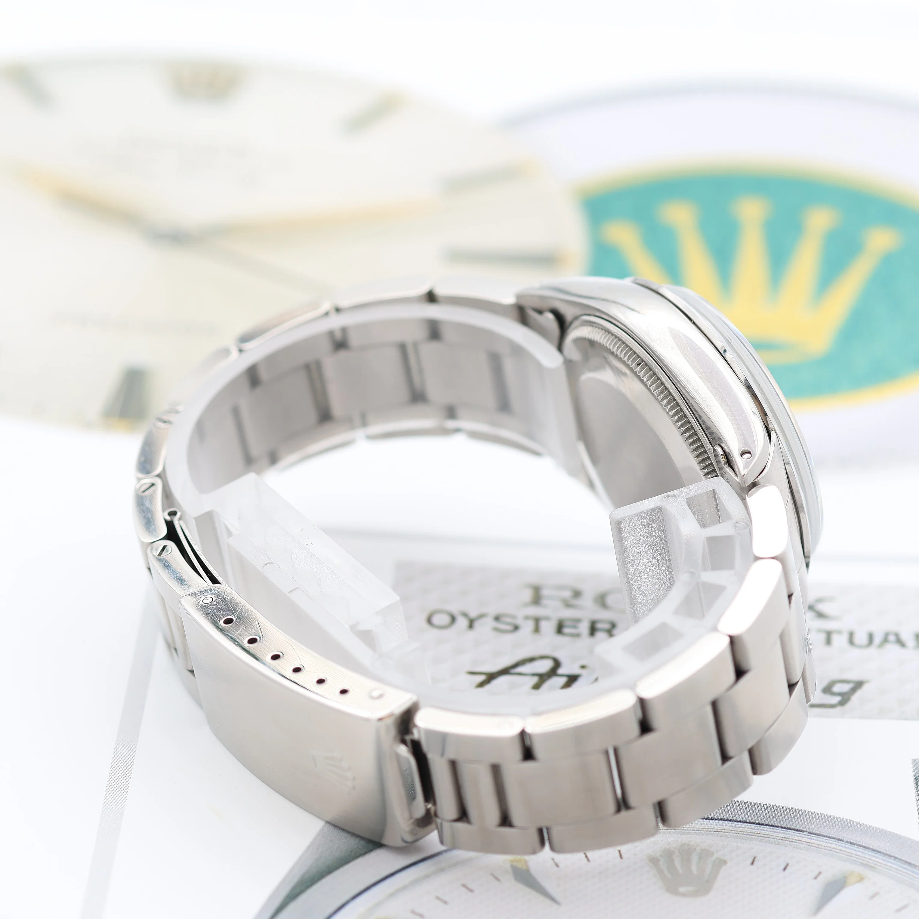 Rolex Air-King ref. 5500 Black dial (V II) - Oyster - Image 5