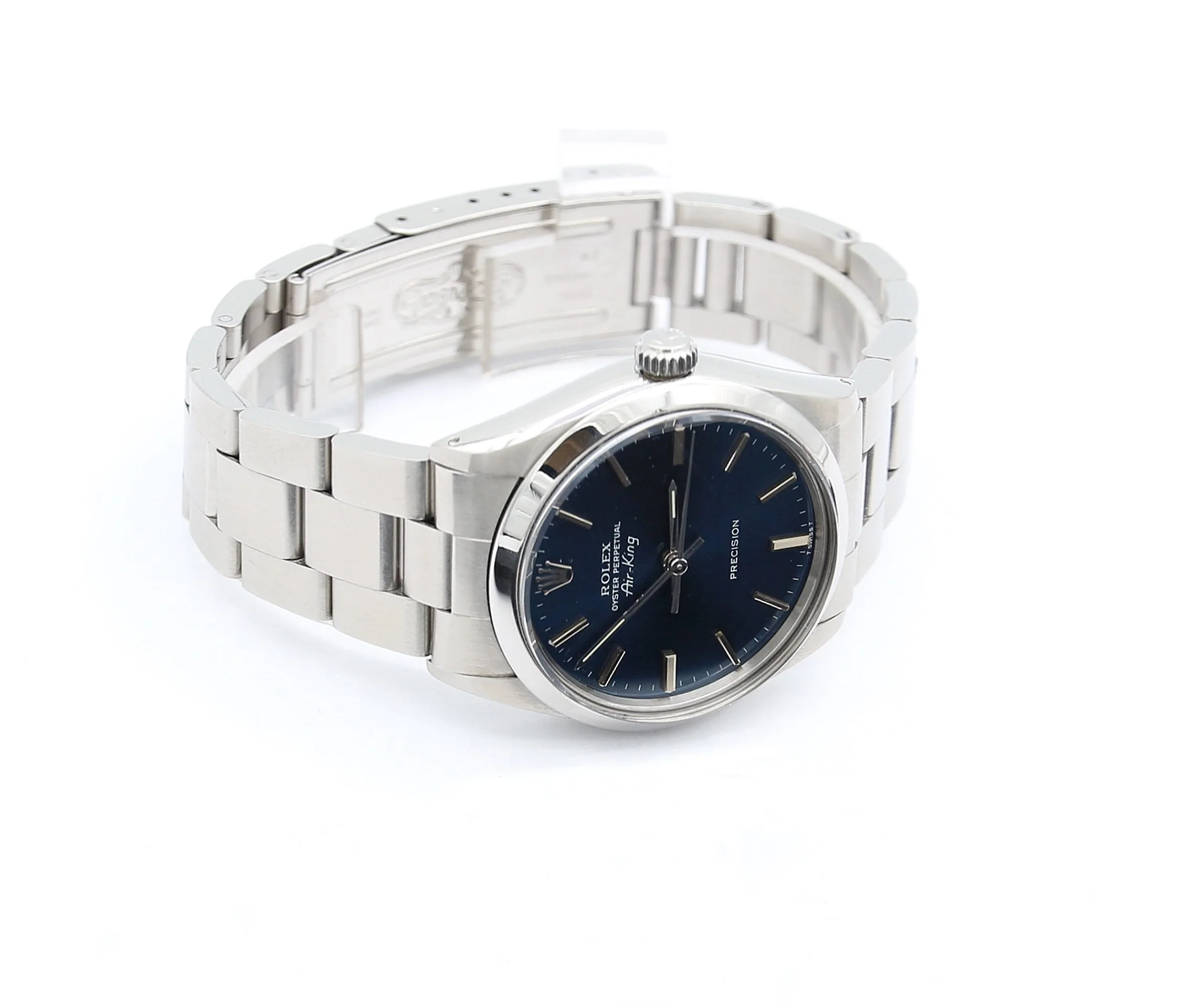 Rolex Air-King 5500 Blue Dial - Oyster bracelet - Image 6