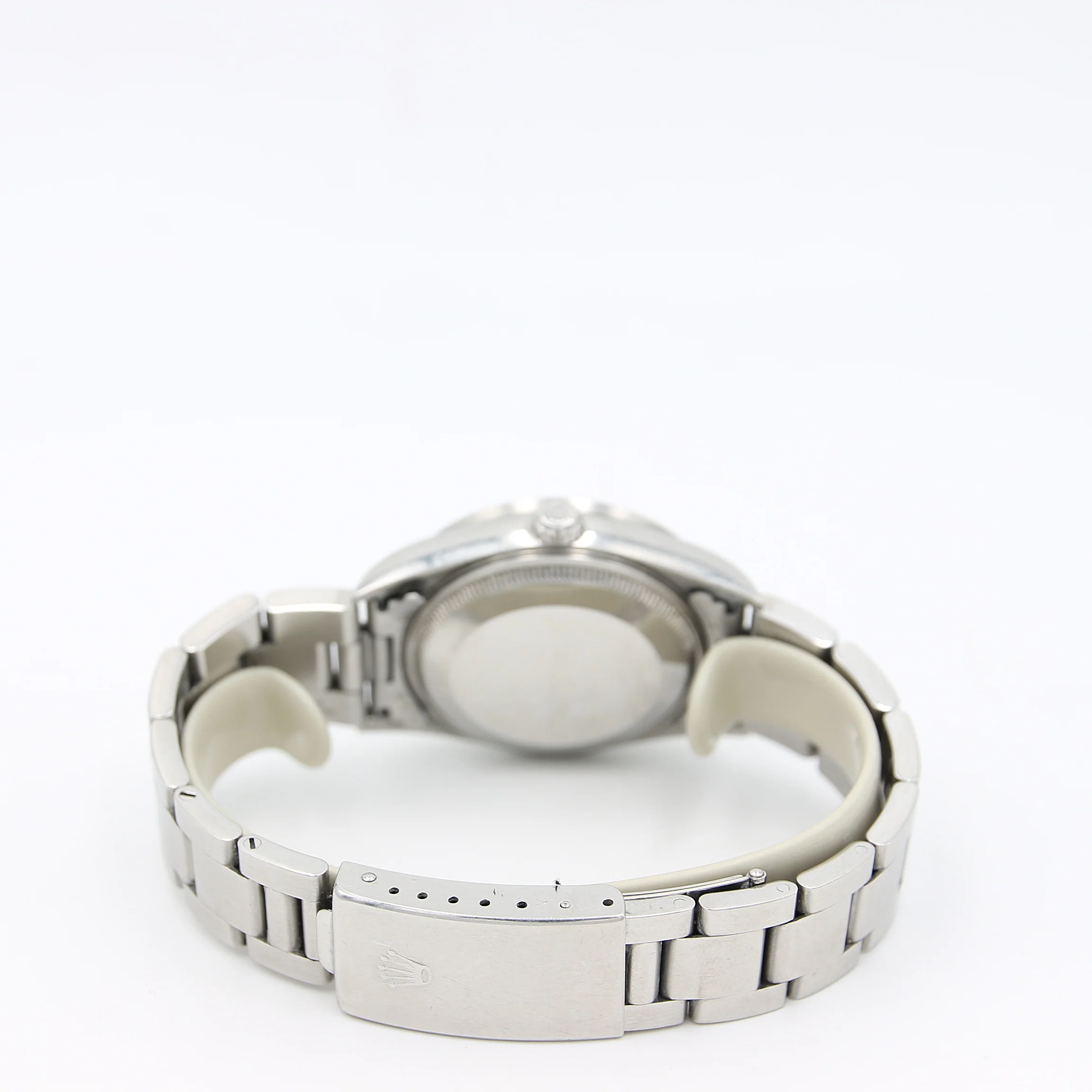 Rolex Date ref. 15210 White Roman Dial Oyster Bracelet - Full Set - Image 4