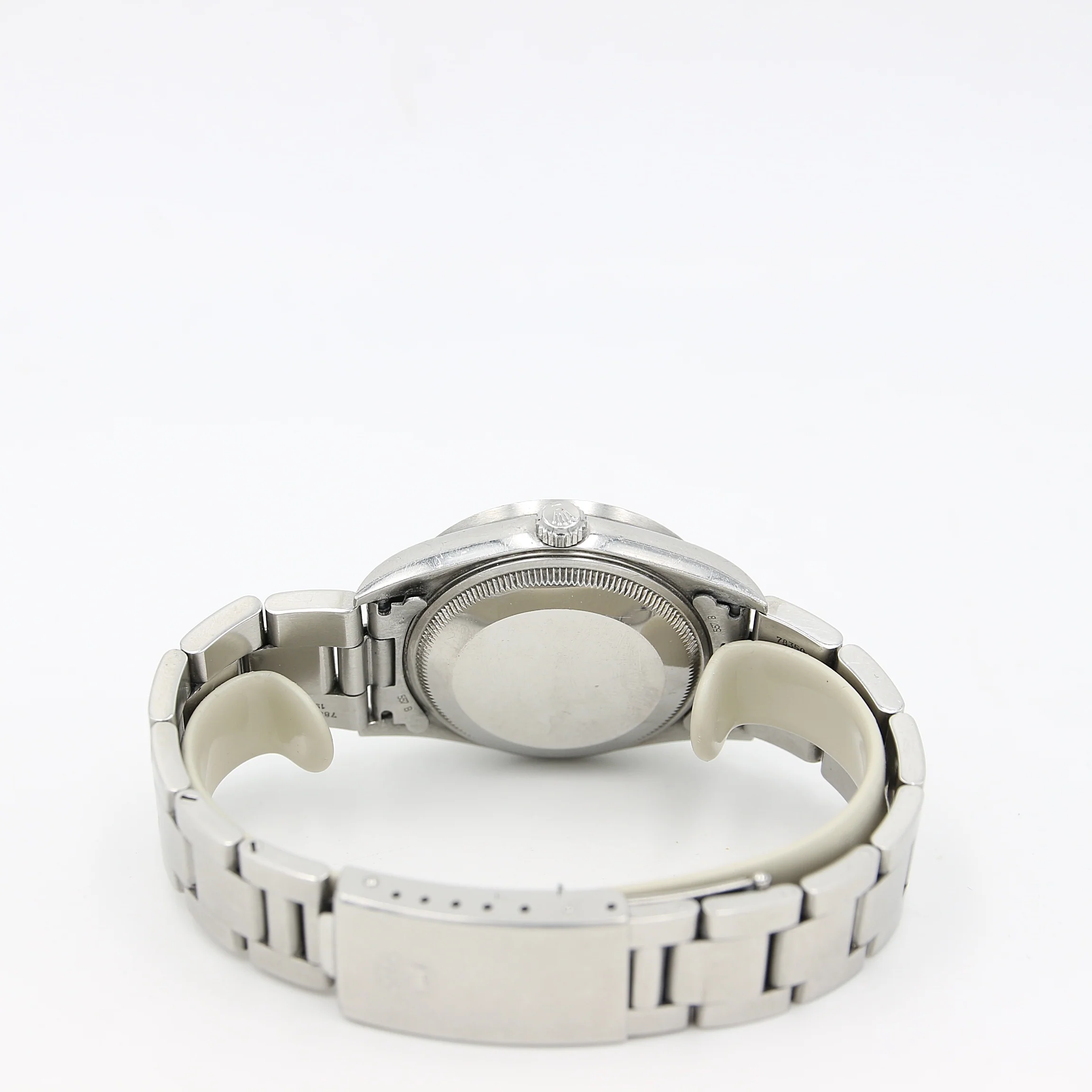 Rolex Date ref. 15210 White Roman Dial Oyster Bracelet - Full Set - Image 5