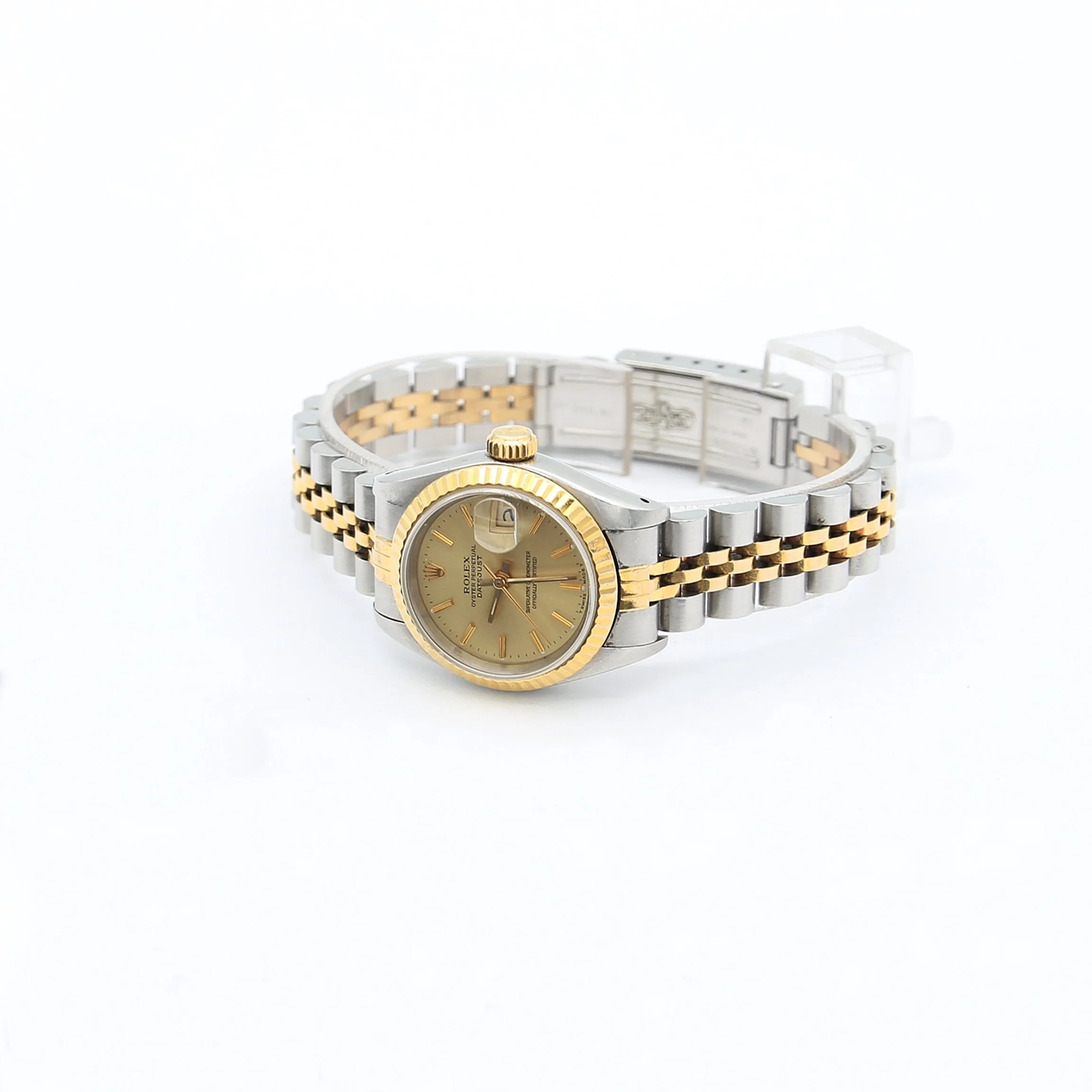 Rolex Datejust Lady ref. 69173 Steel/Gold - Champagne Dial - Image 3