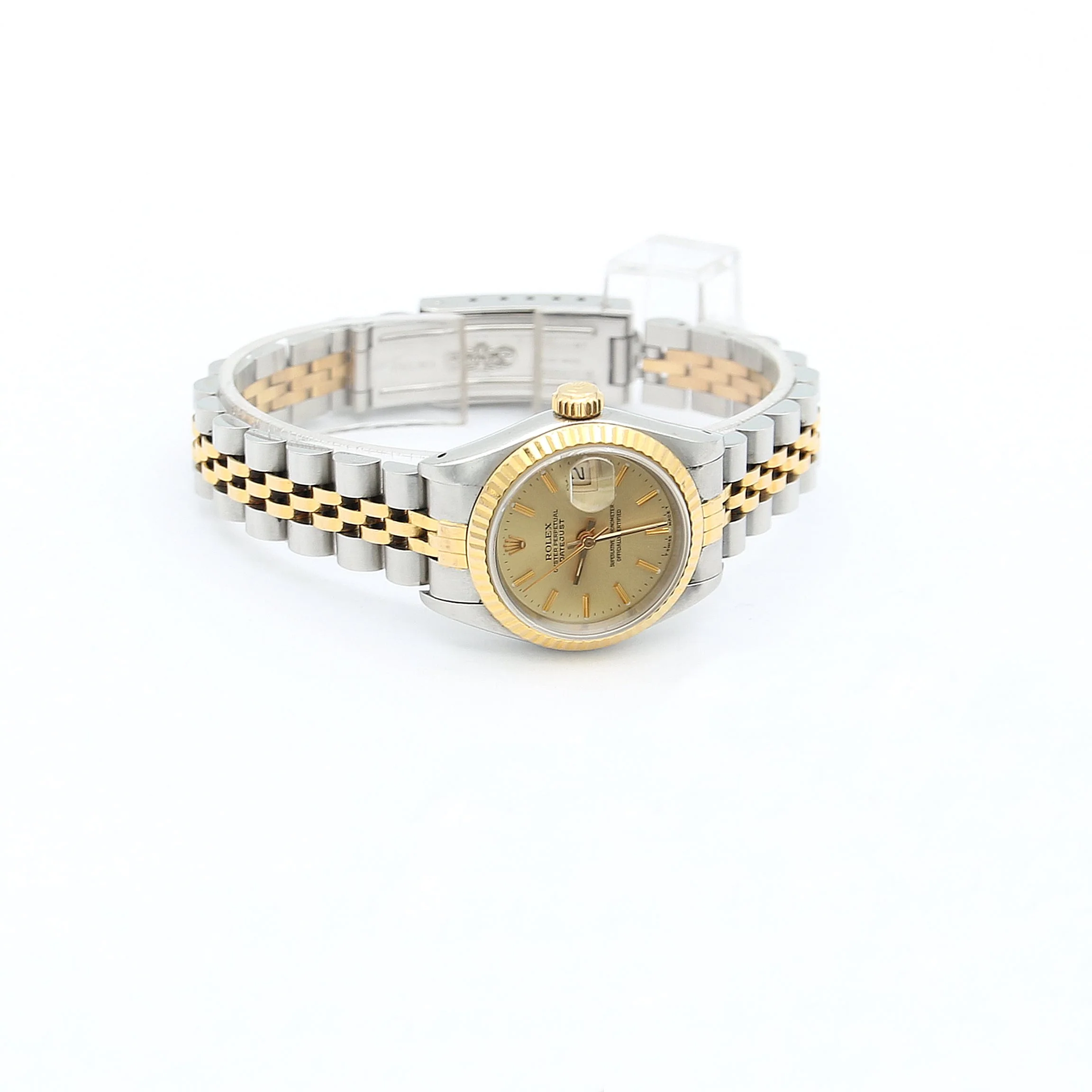 Rolex Datejust Lady ref. 69173 Steel/Gold - Champagne Dial - Image 5