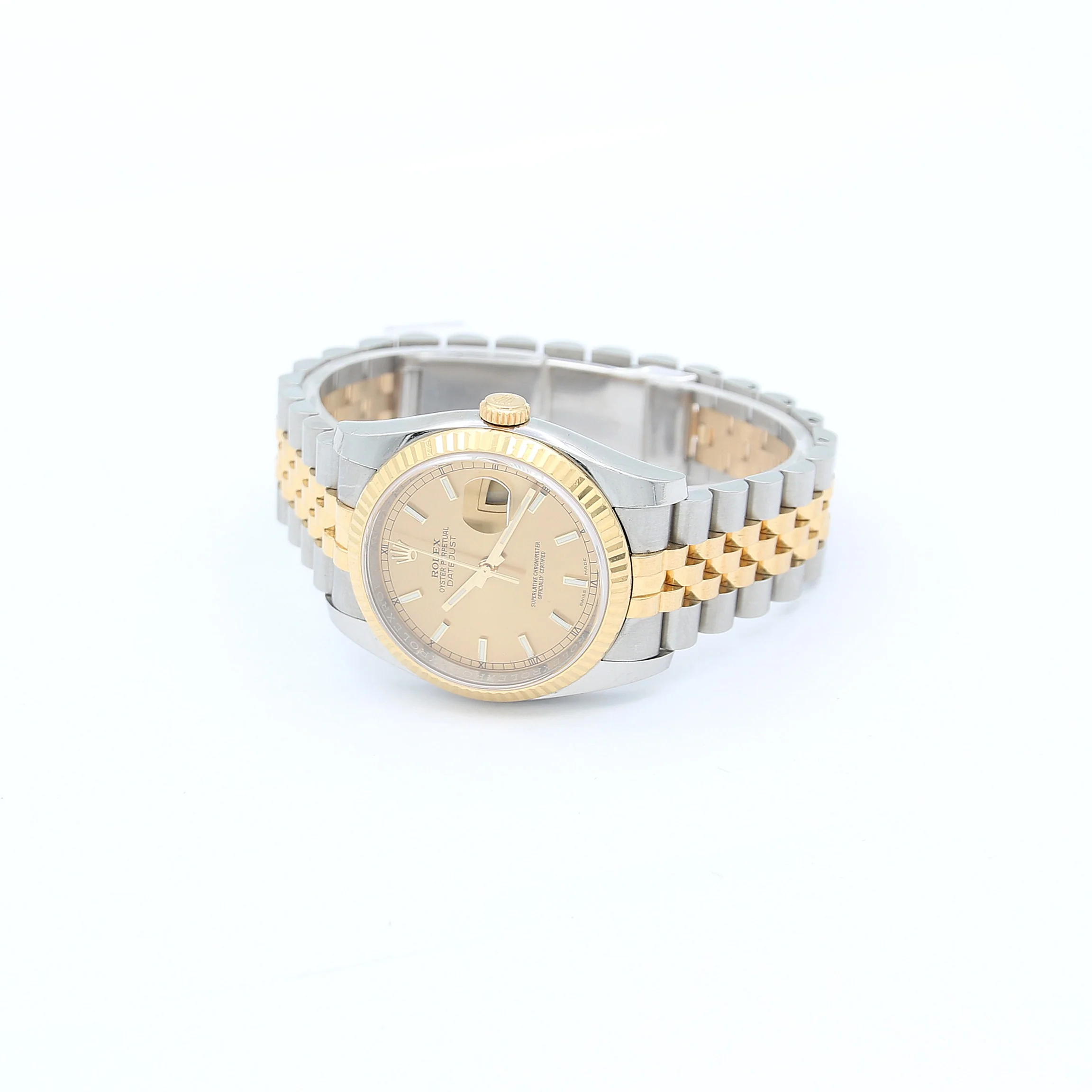 Rolex Datejust ref. 116233 Champagne Dial - Jubilee Bracelet - Full Set - Image 4