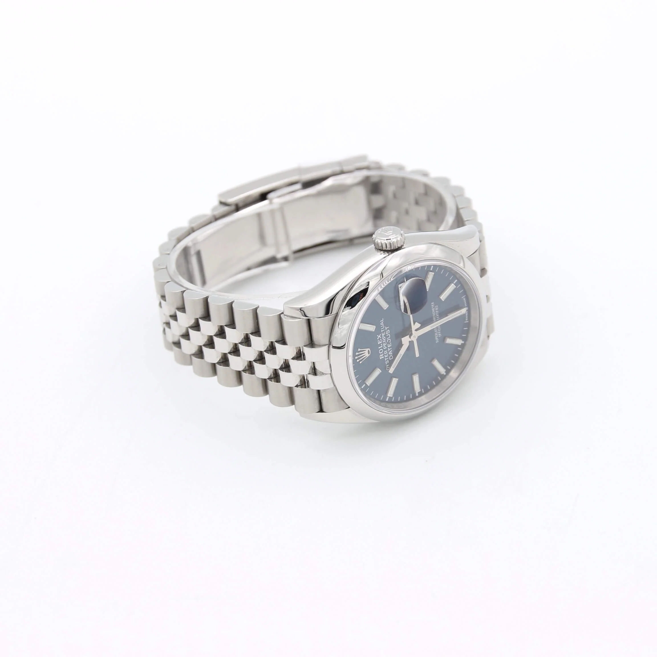 Rolex Datejust ref. 126200 Blue Dial Jubilee bracelet - Full Set - Image 7