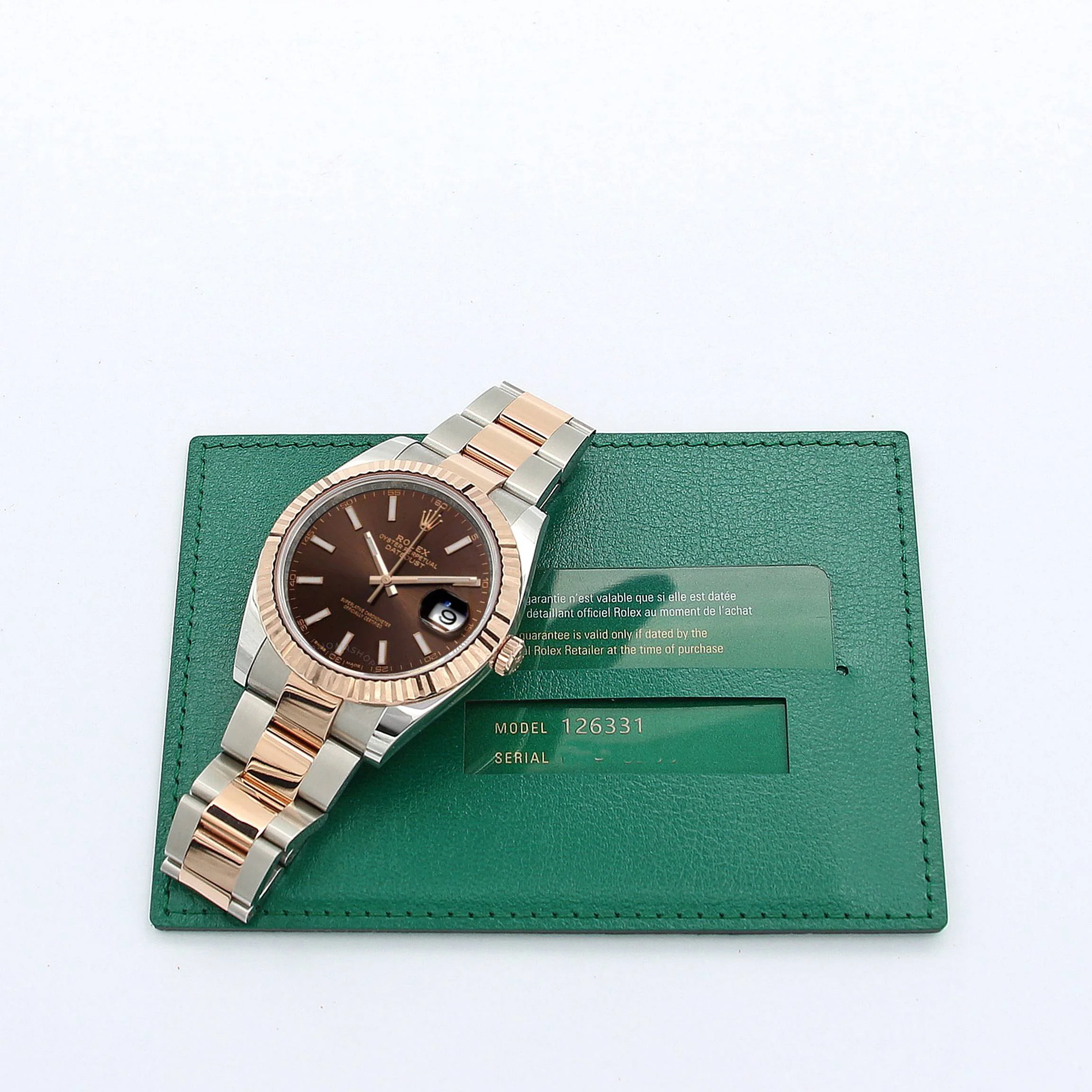 Rolex Datejust ref. 126331 Chocolate dial Rose Gold / Steel - Oyster bracelet - Image 4