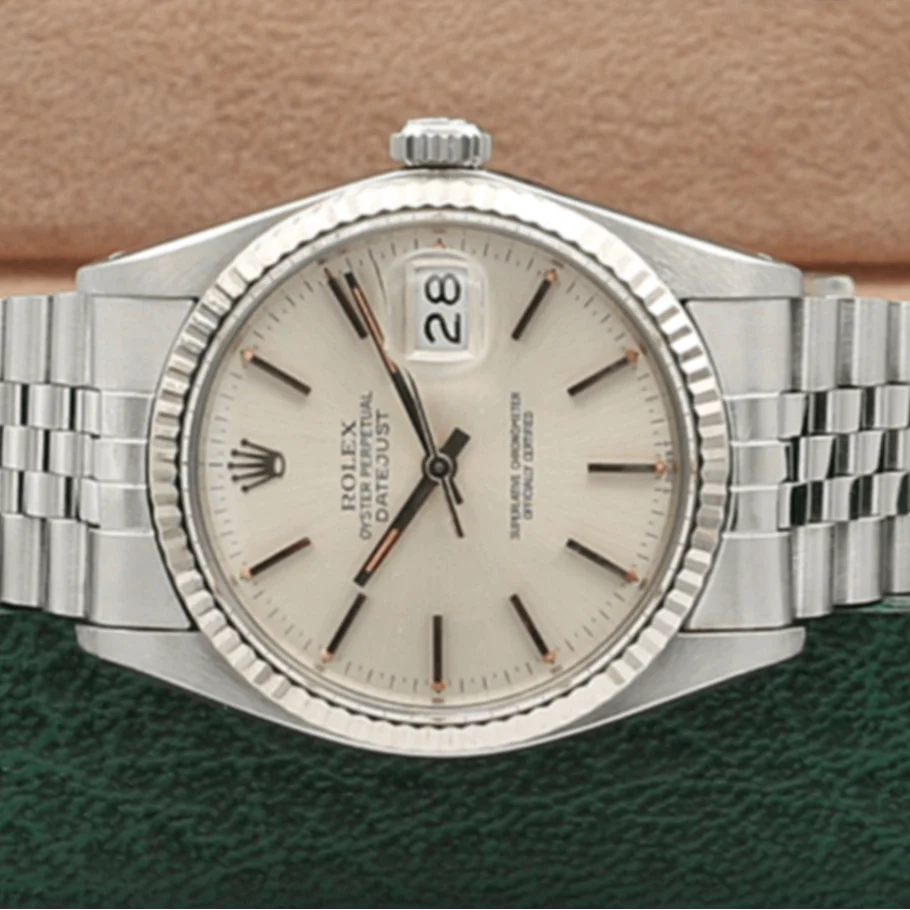 Rolex Datejust ref. 16014 - Silver dial - Image 3