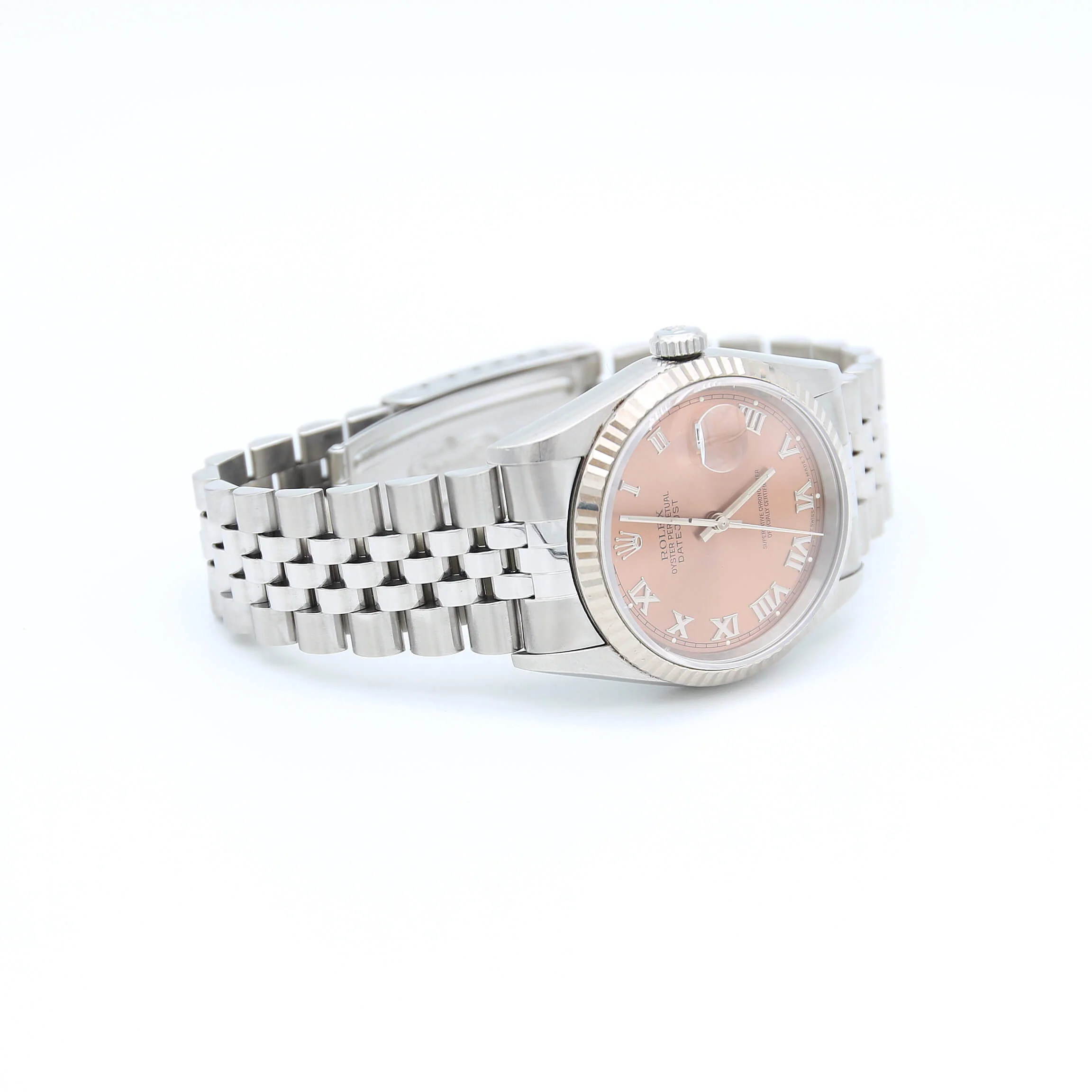 Rolex Datejust ref. 16234 Salmon Dial Jubilee Bracelet - Image 3
