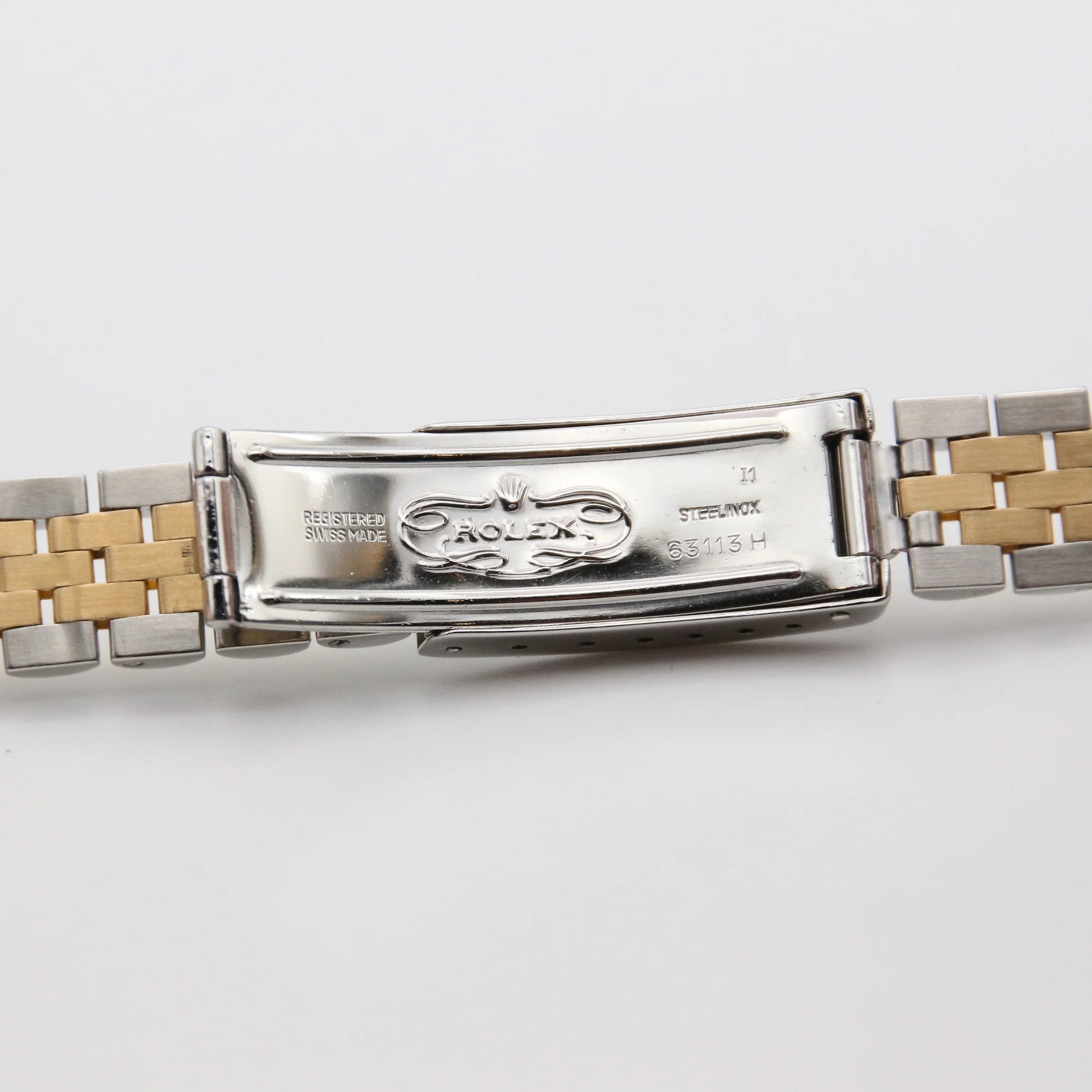 Rolex Jubilee Bracelet ref. 63113H for Datejust Mid-size + Endlinks 487b - Image 5
