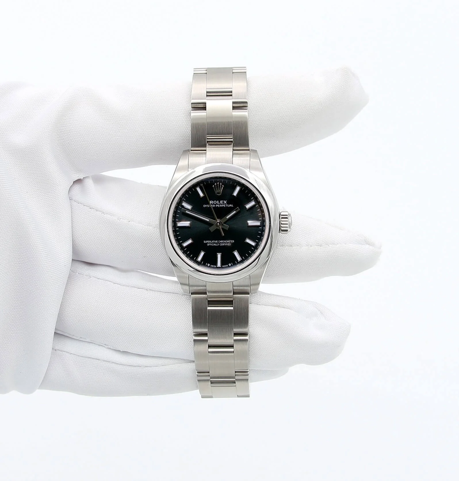 Rolex Oyster Perpetual ref. 276200 - Black Dial - Full Set - Image 3