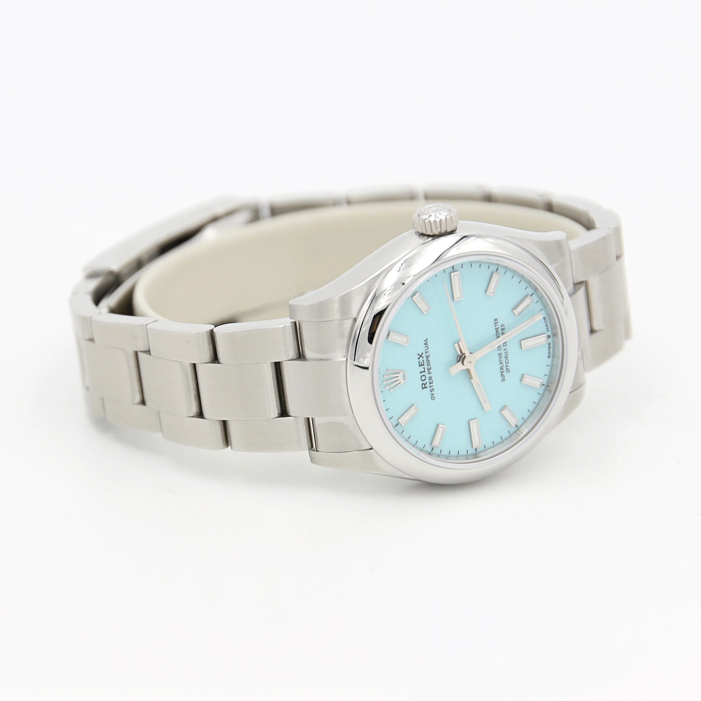 Rolex Oyster Perpetual ref. 277200 Tiffany Dial - Image 4
