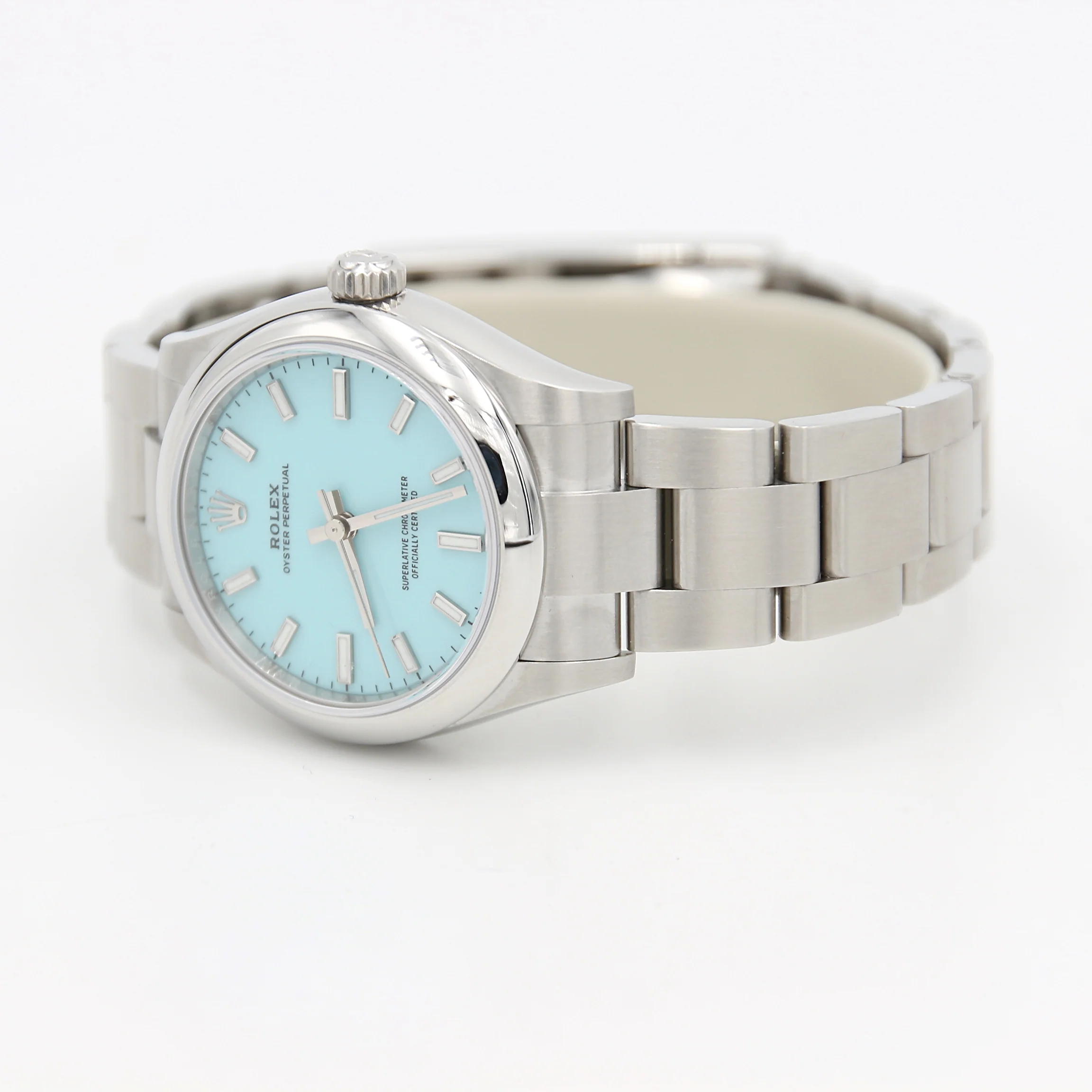 Rolex Oyster Perpetual ref. 277200 Tiffany Dial - Image 5