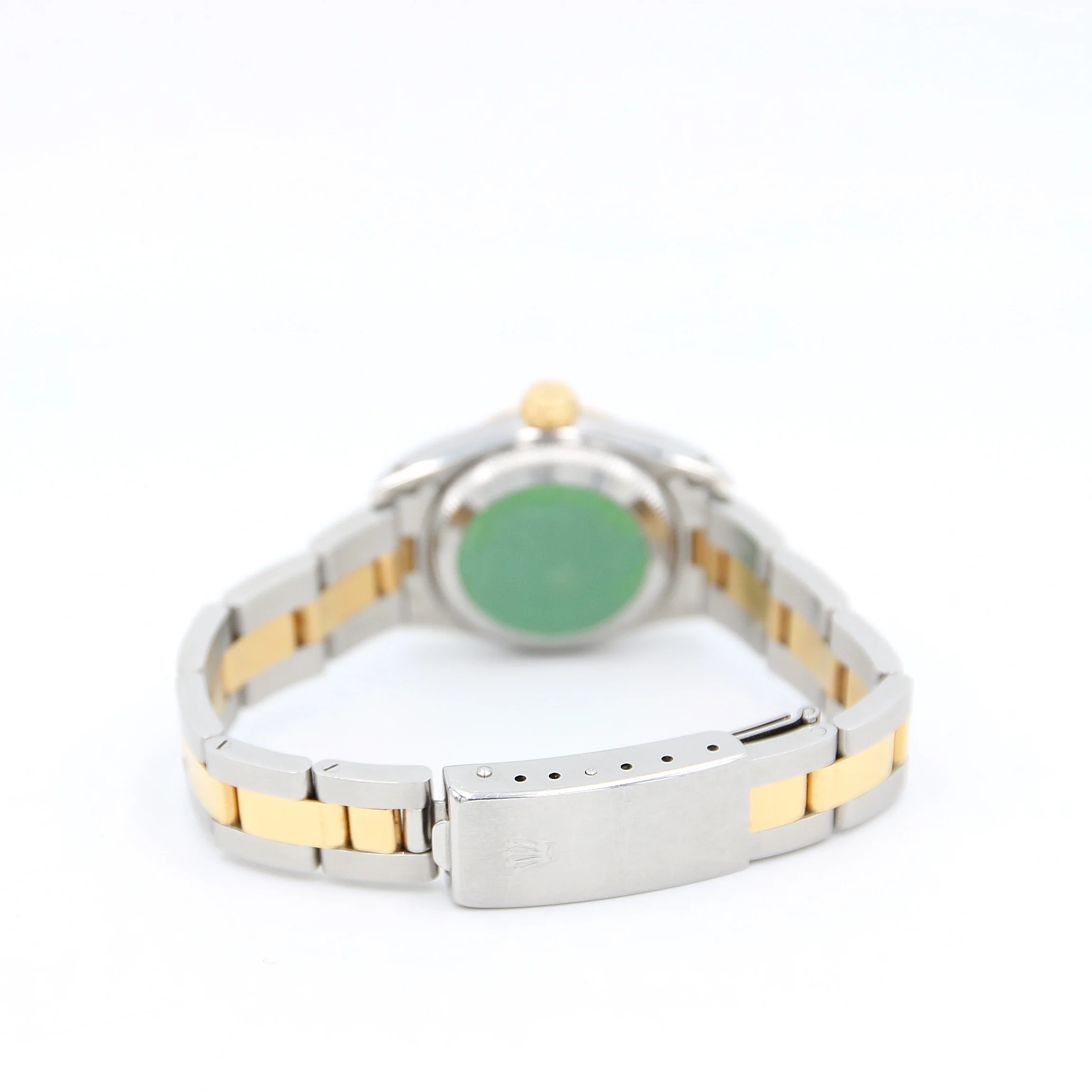 Rolex Oyster Perpetual ref. 67193 Steel/Gold Blue Dial Oyster Bracelet - Full Set - Image 5