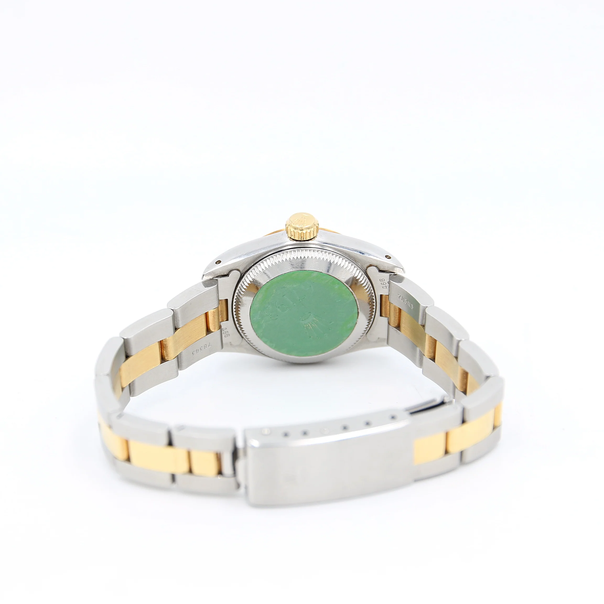 Rolex Oyster Perpetual ref. 67193 Steel/Gold Blue Dial Oyster Bracelet - Full Set - Image 6