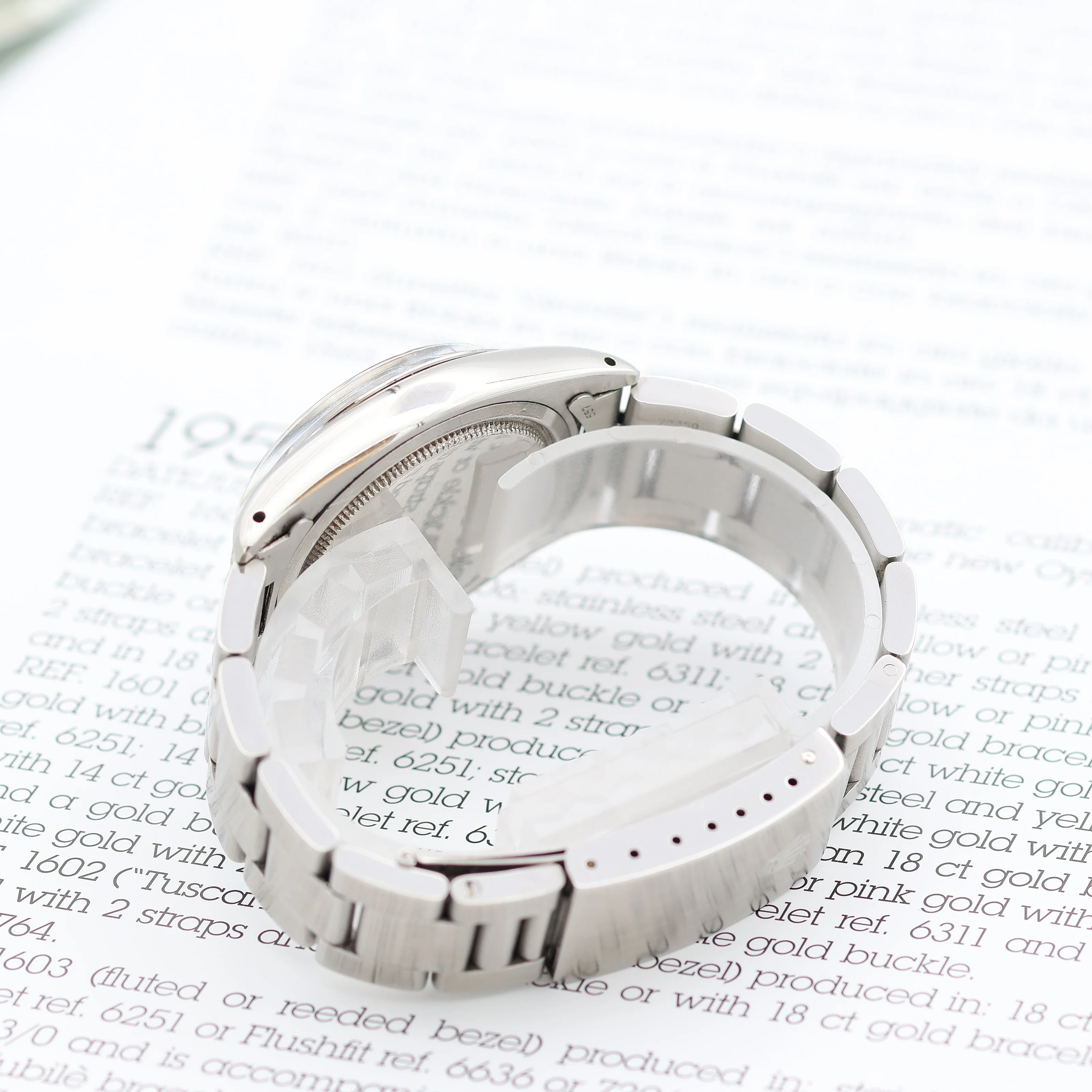 Rolex Oyster Precision Date ref 6694 Blue Dial (II)- Oyster Bracelet - Image 6