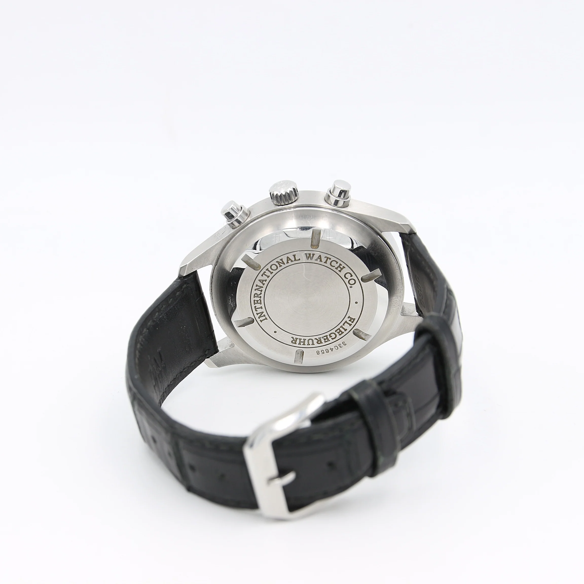 IWC Pilot Chronograph Day-date ref. IW371701 Leather Strap - Image 5