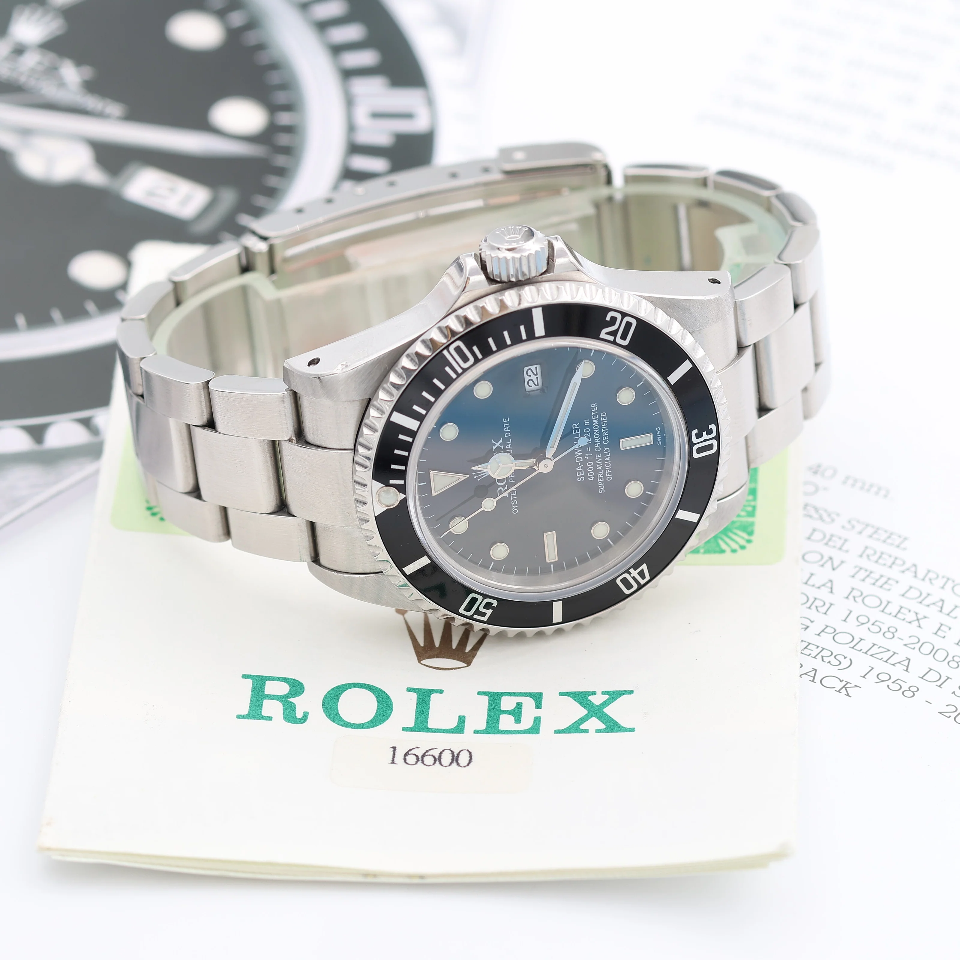 Rolex Sea-Dweller ref. 16600 - Full Set - Image 6