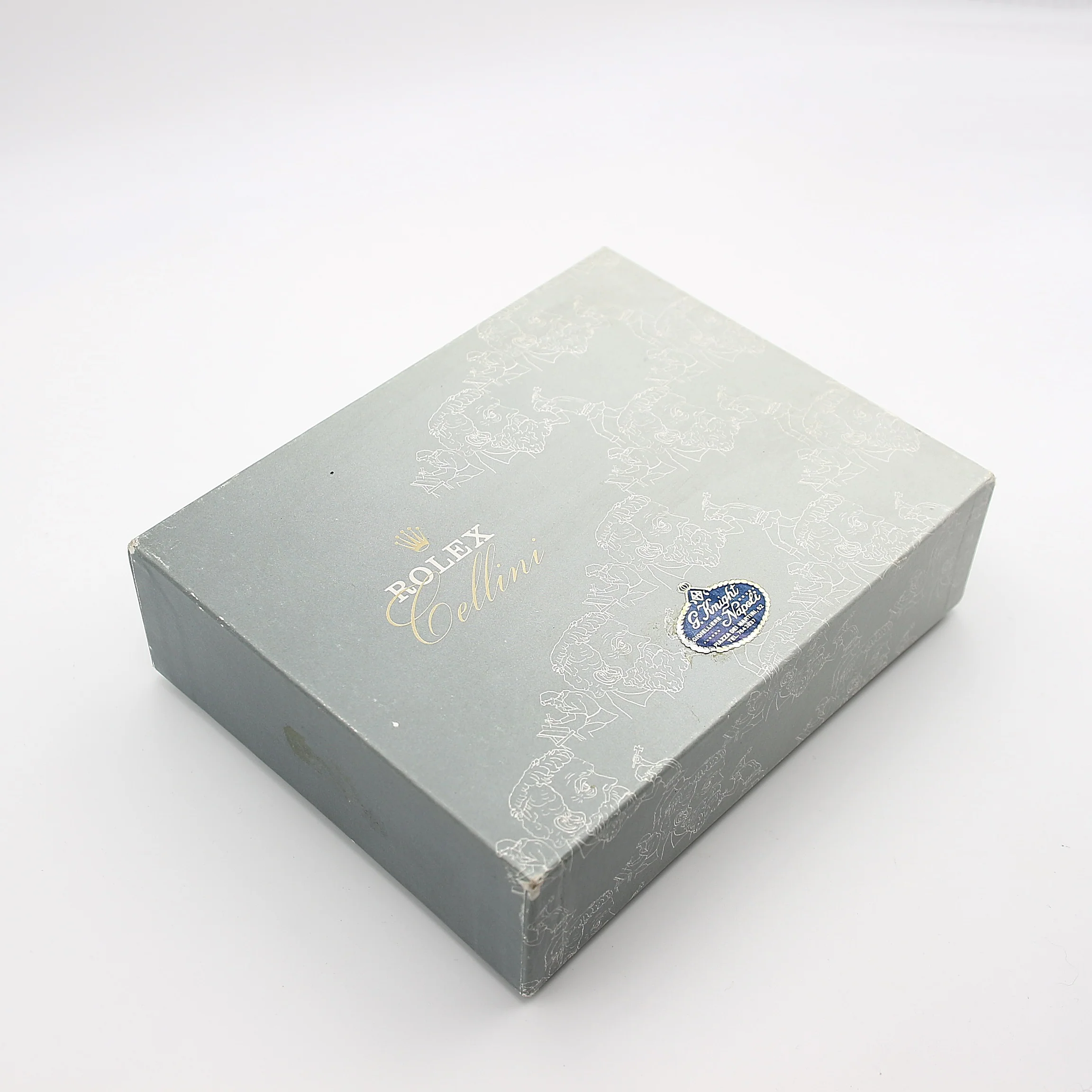 Rolex Watch Box | Vintage Box Men Cellini Green box and counterbox 49.00.08 - Image 5