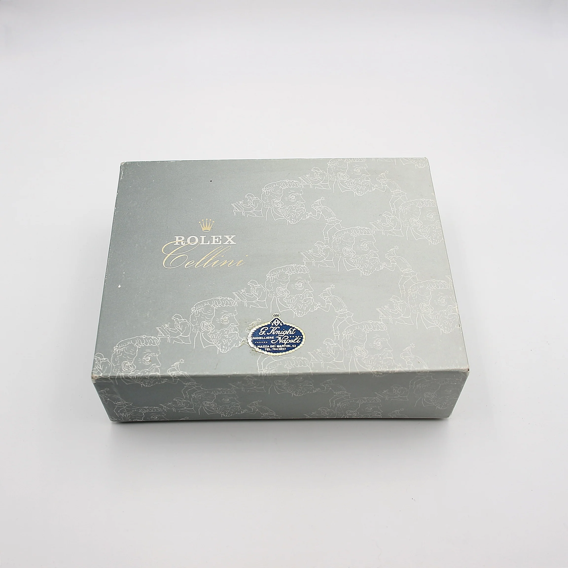Rolex Watch Box | Vintage Box Men Cellini Green box and counterbox 49.00.08 - Image 7