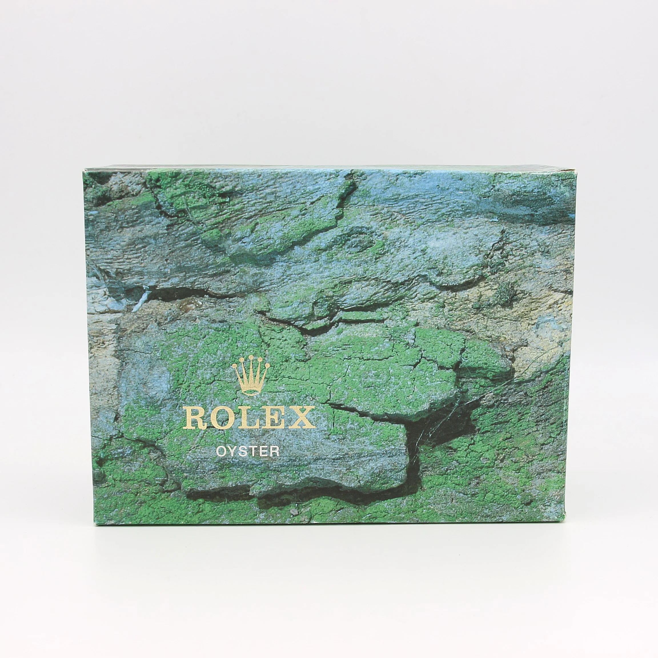 Rolex Watch Box | Vintage Box Men Green with dark green stitching 68.00.01 - Image 4