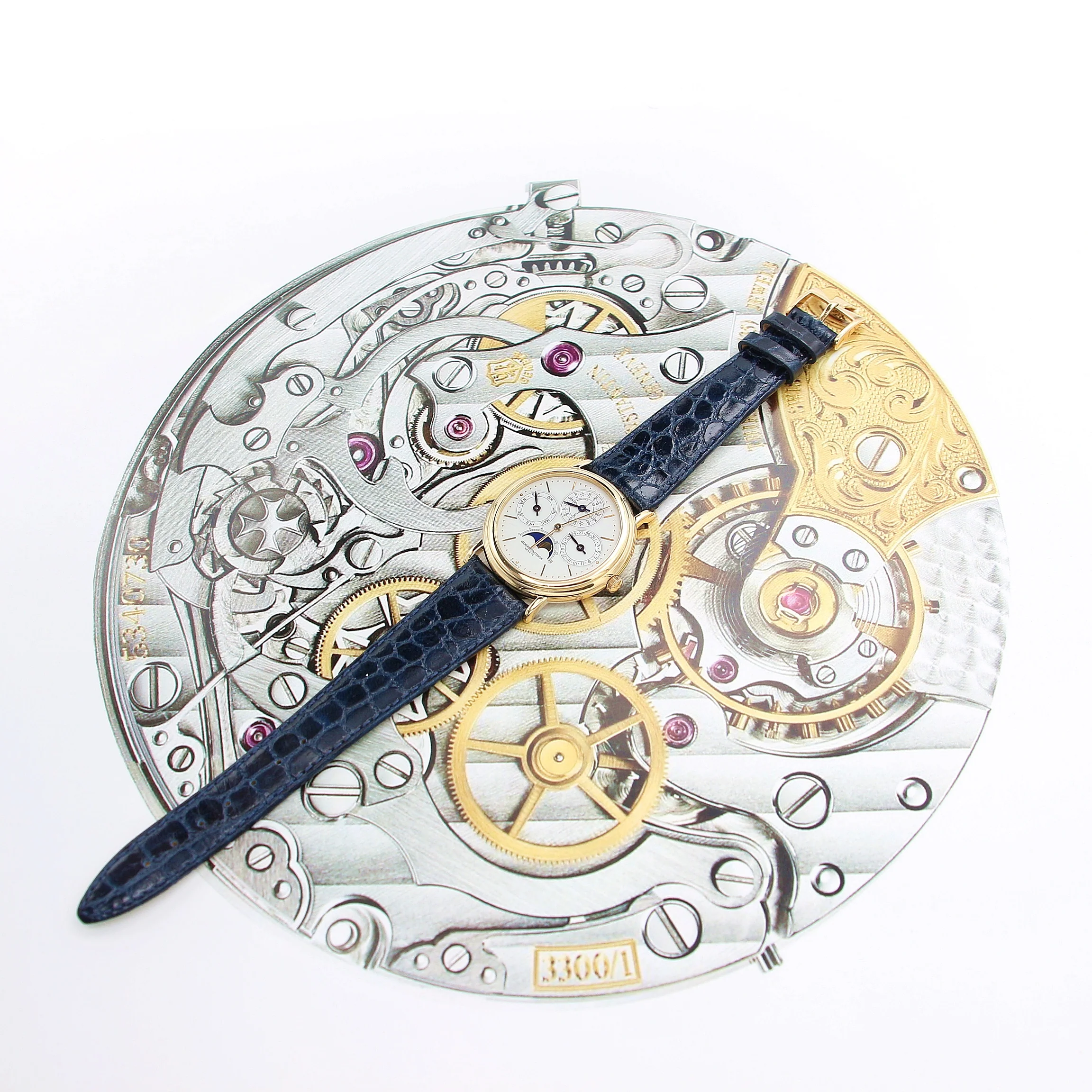 Vacheron Constantin Patrimony Perpetual Calendar 18K Yellow Gold Automatic ref. 43031 - Image 12