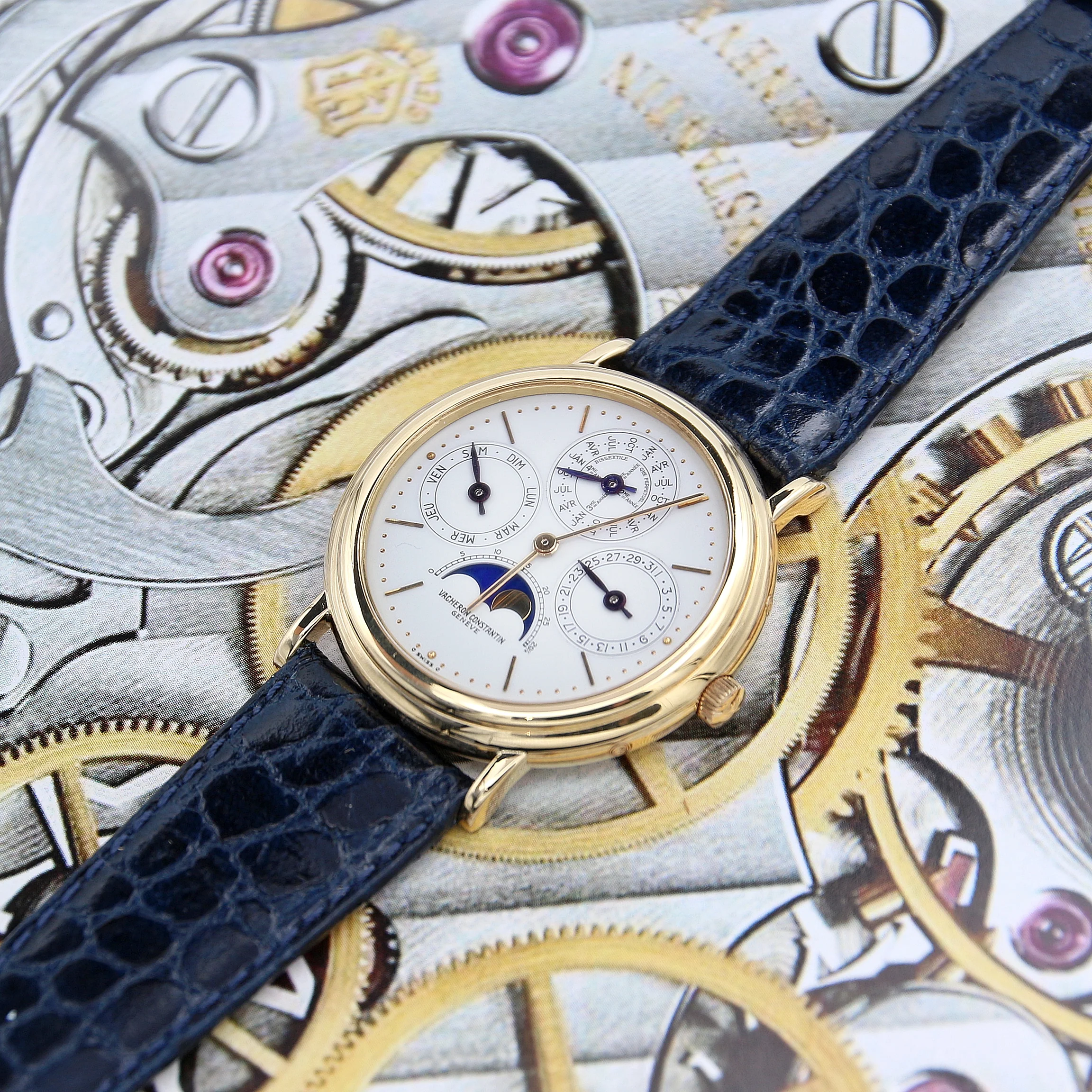 Vacheron Constantin Patrimony Perpetual Calendar 18K Yellow Gold Automatic ref. 43031 - Image 14