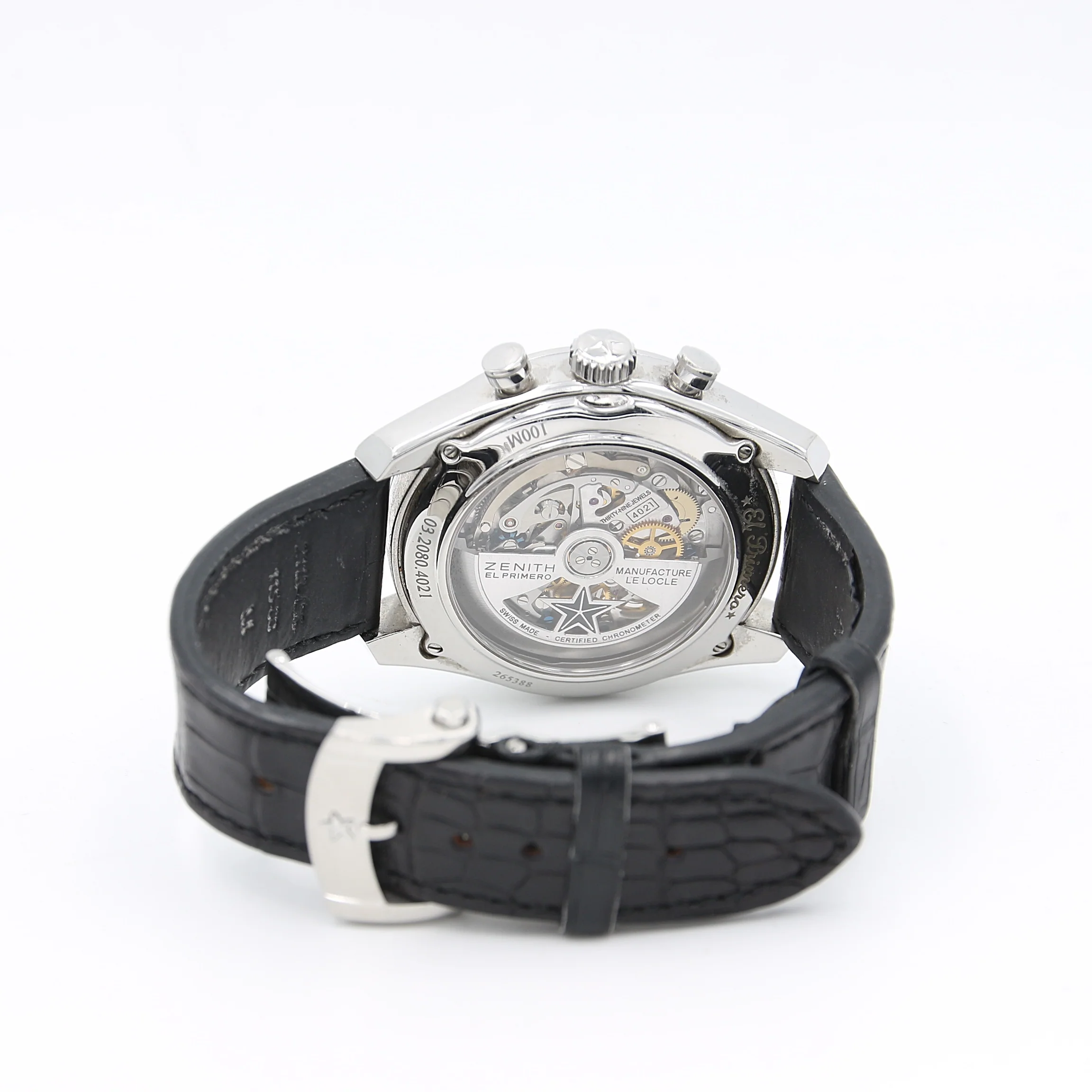 Zenith El Primero Chronomaster Power Reserve ref. 03.2085.4021/51.C700 Leather Strap - Image 5